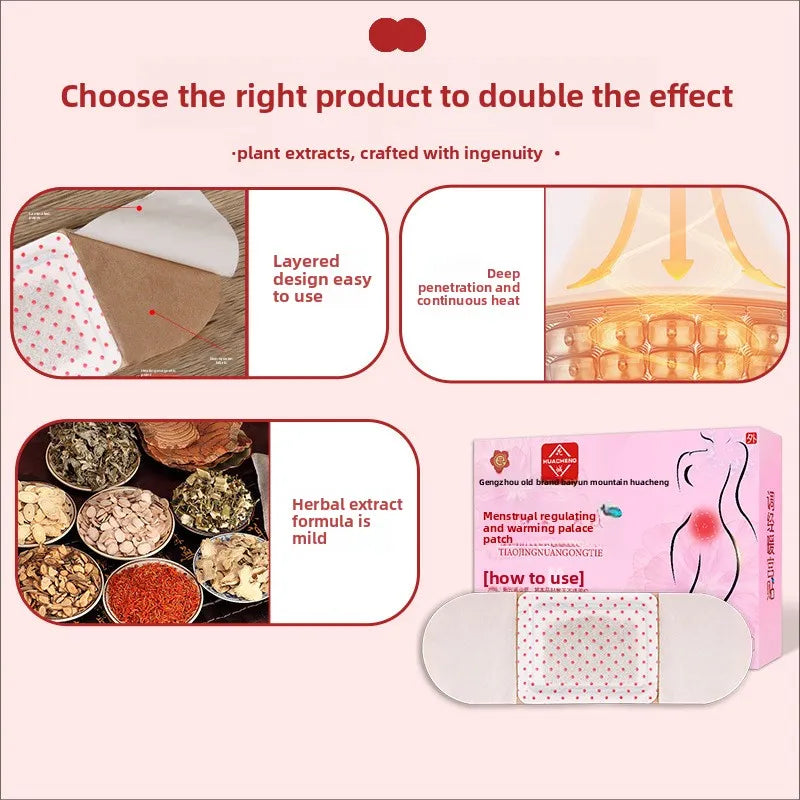 Herbal Warming Comfort Patch packaging